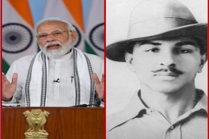 Shaheed Diwas 2022: शहीद दिवस के मौके पर PM मोदी ने भगत सिंह, सुखदेव और राजगुरु को दी श्रद्धांजलि