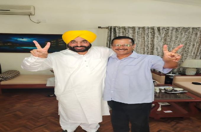 Punjab Election Results 2022 Live Updates: सिद्धू की अगुवाई में कांग्रेस का सूपड़ा साफ, ‘आप’ के CM कैंडिडेट भगवंत मान 45 हजार वोटों से जीते