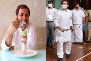  Rahul Gandhi: चुनावी नतीजों से पहले मस्ती के मूड में दिखें राहुल गांधी, कभी आइस्क्रीम खाते, तो कभी बैडमिंटन खेलते आएं नजर