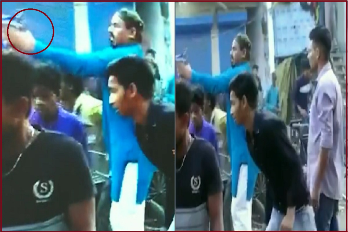 Video: जहांगीरपुरी हिंसा मामले से जुड़ा वीडियो आया सामने, हाथ में पिस्तौल लहराता हुआ दिखा शख्स