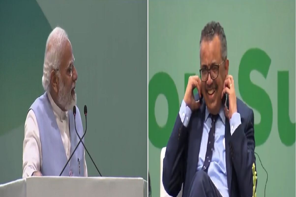 Video: PM मोदी ने किया WHO चीफ टेड्रोस गेब्रेयसस का नामकरण, दिया ये गुजराती नाम
