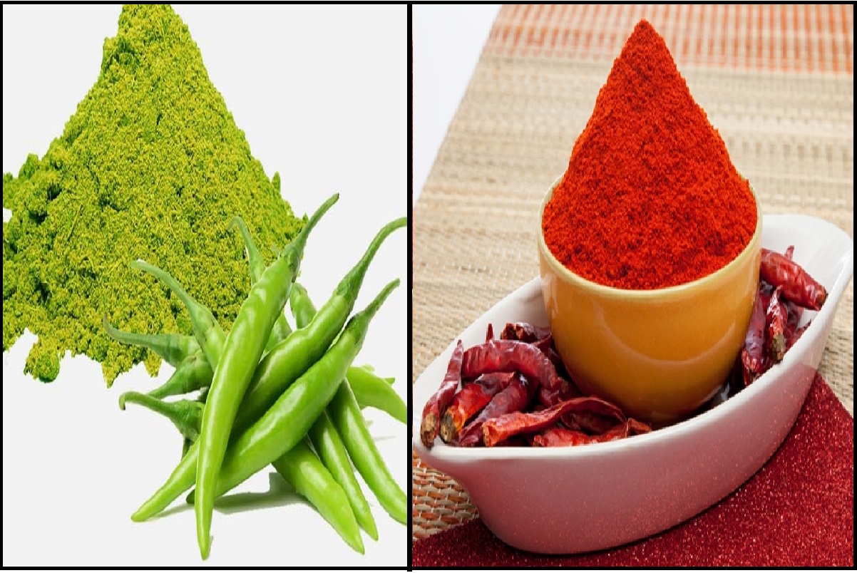 Green Chilli Powder: लाल ही नहीं, अब हरी मिर्च पाउडर को भी अपने रसोई में कर सकेंगे शामिल