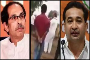 Video: ‘भगवान हनुमान’ का शिवसेना नेता ने किया अपमान, भड़के बीजेपी नेता नितेश राणे ने लगा दी क्लास