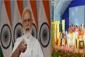 PM Modi: हनुमान जयंती पर पीएम मोदी ने देशवासियों को दी बधाई, विशालकाय भगवान मारुति की मूर्ति का किया अनावरण