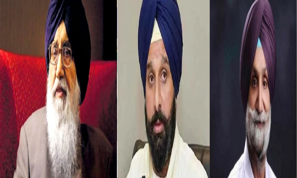 Punjab: पूर्व विधायकों पर एक्शन, बादल और मजीठिया को घर खाली करने का थमाया नोटिस, पूर्व डिप्टी सीएम से इनोवा वापस मंगवाई