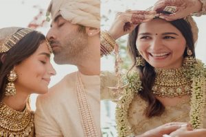 Alia Ranbir Wedding: आलिया की शादी की फोटोज पर फैंस ने जमकर लुटाया प्यार, अब तक 1 करोड़ से ज्यादा मिले लाइक्स