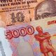 rouble and rupee