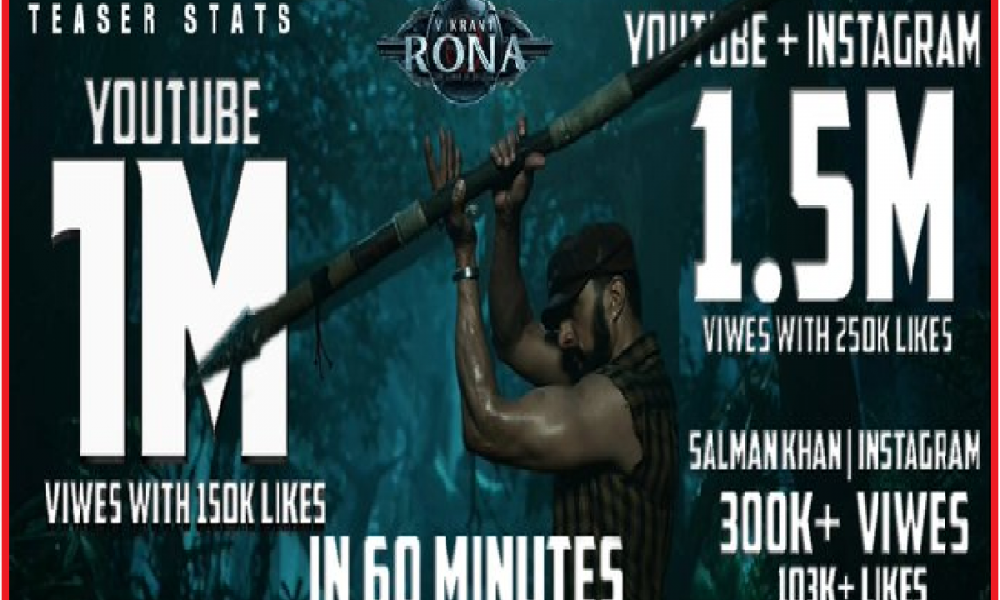 Vikrant Rona Teaser Video: साउथ फिल्म ‘विक्रांत रोणा’ की रिलीज डेट का ऐलान, भाईजान ने लॉन्च किया टीजर वीडियो