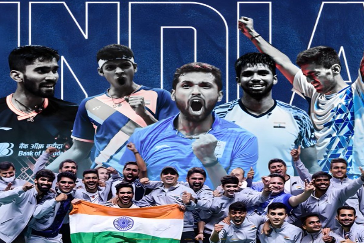 Thomas Cup Badminton:  बैडमिंटन में टीम इंडिया ने रचा इतिहास, भारत ने पहली बार जीता थॉमस कप