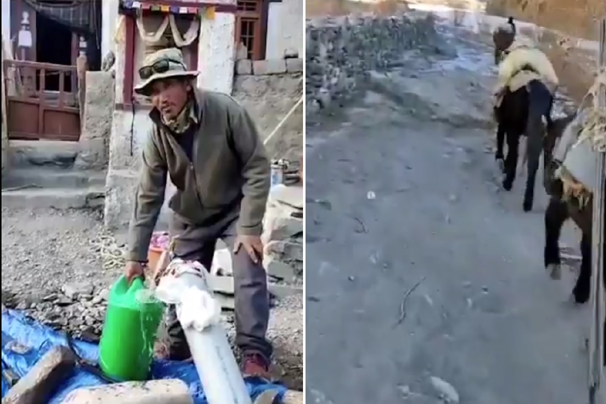 Jal Mission Ladakh: मोदी सरकार के जल जीवन मिशन ने बदला लद्दाख के लोगों का जीवन, लेह के सुदूर इलाकों तक पहुंचा नल से जल