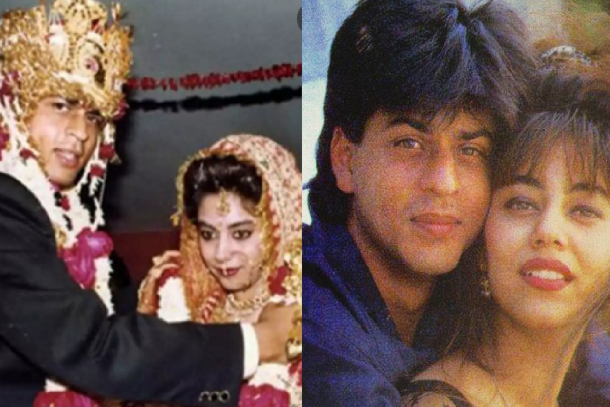 SRK-Gauri Reception Unseen Photos: सामने आई शाहरुख और गौरी की शादी के तुरंत बाद की अनसीन फोटो, एक बार में पहचान पाना हुआ मुश्किल