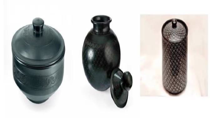 Black Pottery pieces