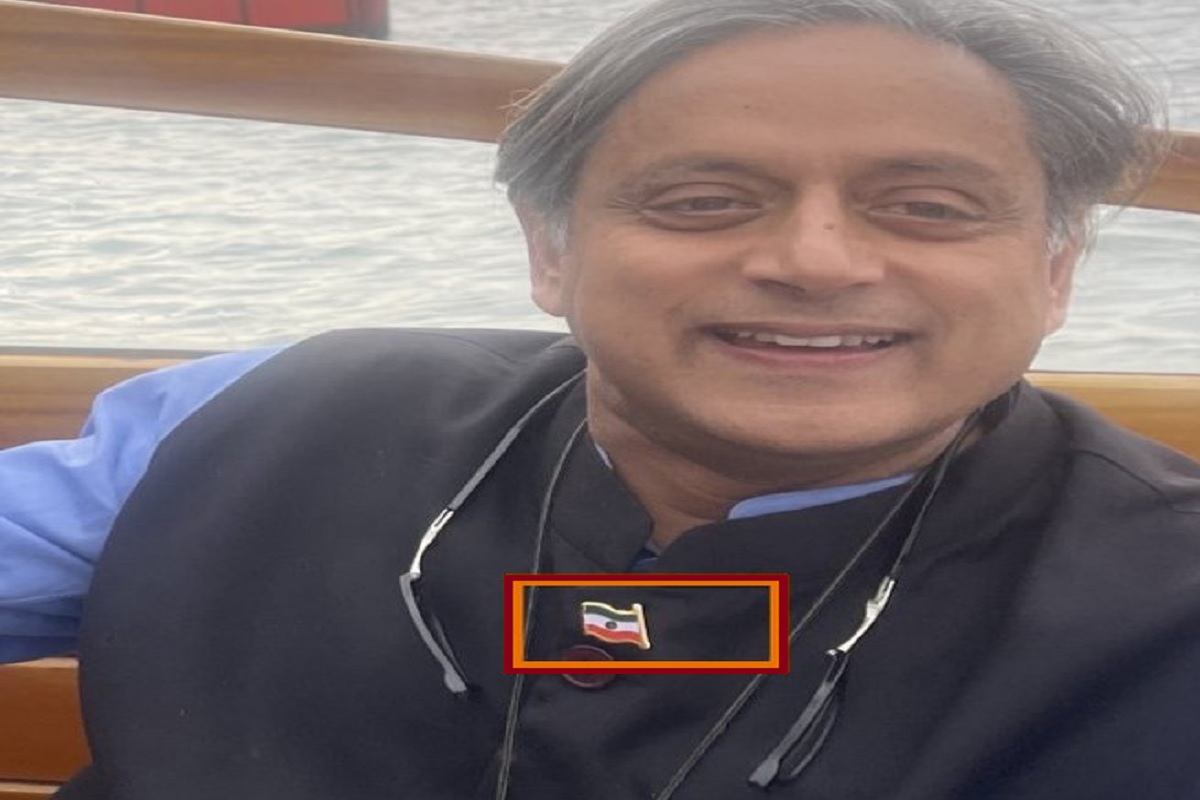 Shashi Tharoor: कांग्रेस नेता थरूर ने किया तिरंगे का अपमान तो बिफरे यूजर्स, ऐसे बजा दी बैंड