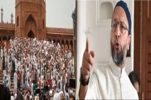 Owaisi: इधर जामा मस्जिद में नमाजियों ने किया नूपुर के बयान का विरोध, उधर शाही इमाम ने खोल दी ओवैसी की पोल