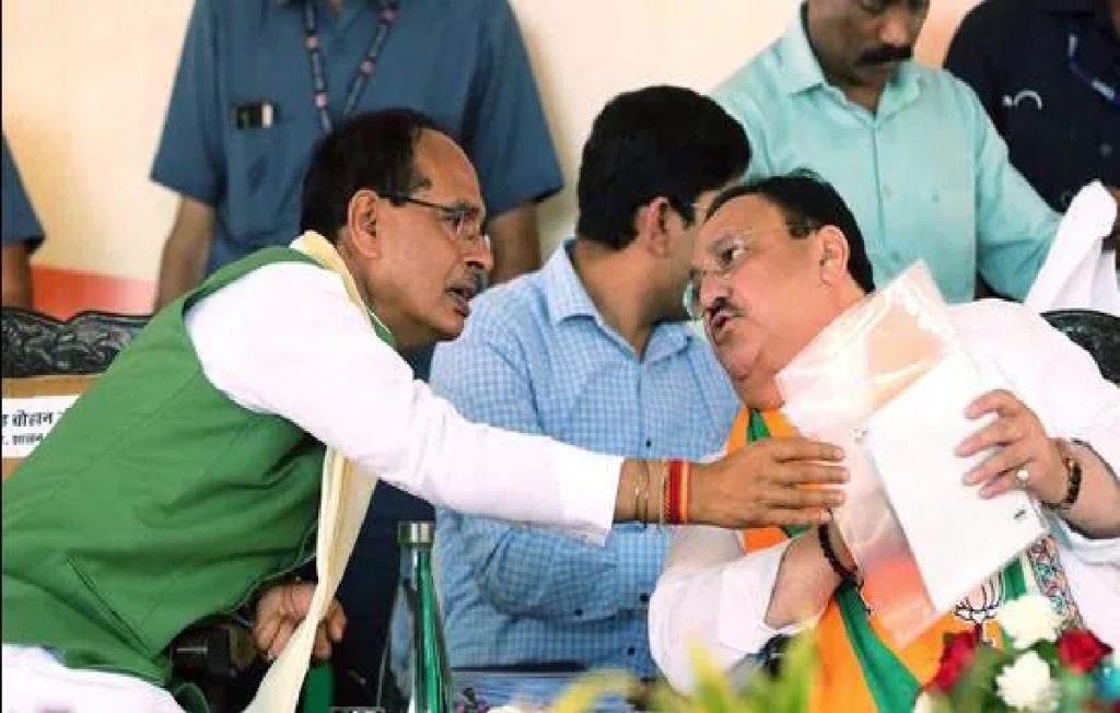 jp nadda and shivraj singh chauhan