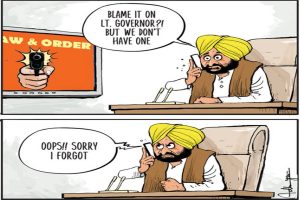 Punjab: मूसेवाला की हत्या को लेकर भगवंत मान पर कार्टून वायरल, खूब हो रही पंजाब सरकार की किरकिरी