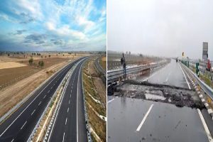Bundelkhand Expressway: उद्घाटन के 5वें दिन ही बारिश में धंस गया बुंदेलखंड एक्सप्रेस-वे, हाल ही PM मोदी ने किया था शुभारंभ