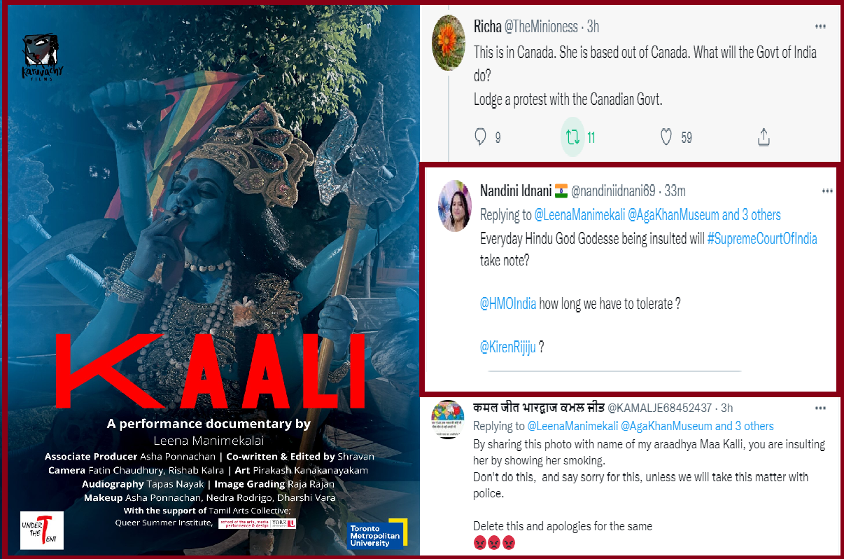 Kaali: भारत के बाद अब विदेश में हिंदुओं की आस्था से खिलवाड़, कनाडा में मां काली अपमानजनक पोस्ट, बवाल शुरू