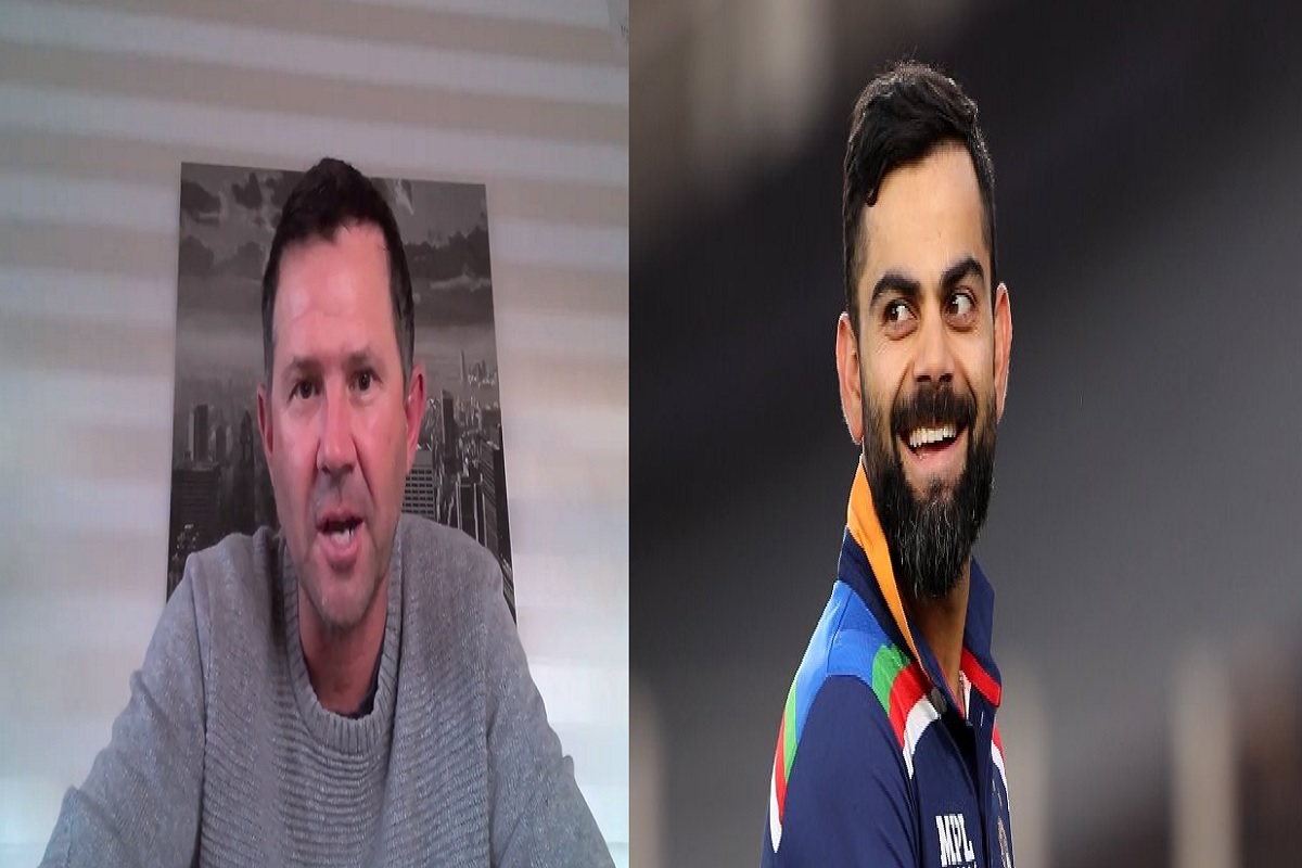 ricky ponting and virat kohli