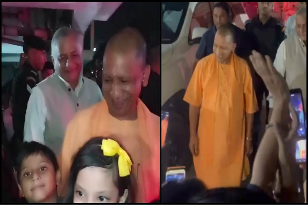 Video Viral: जब बच्चों के बीच छा गए योगी, गाजियाबाद के राजनगर पहुंचे तो  बच्चों ने लगाए जय श्रीराम के नारे, UP CM yogi Adityanath suddenly reached  in society rajnagar extension