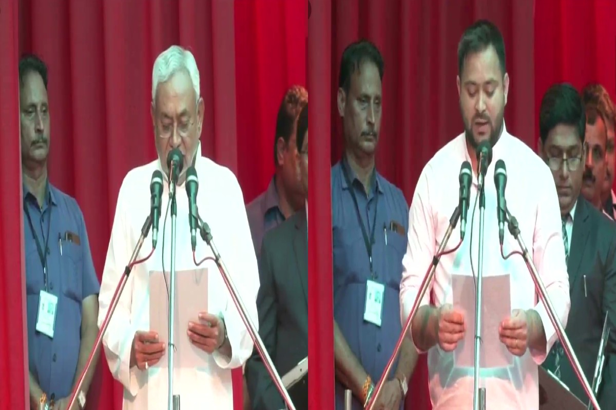 Nitish Kumar takes oath as CM: 8वीं बार बिहार के CM बने नीतीश कुमार, तेजस्वी यादव की भी हुई ताजपोशी