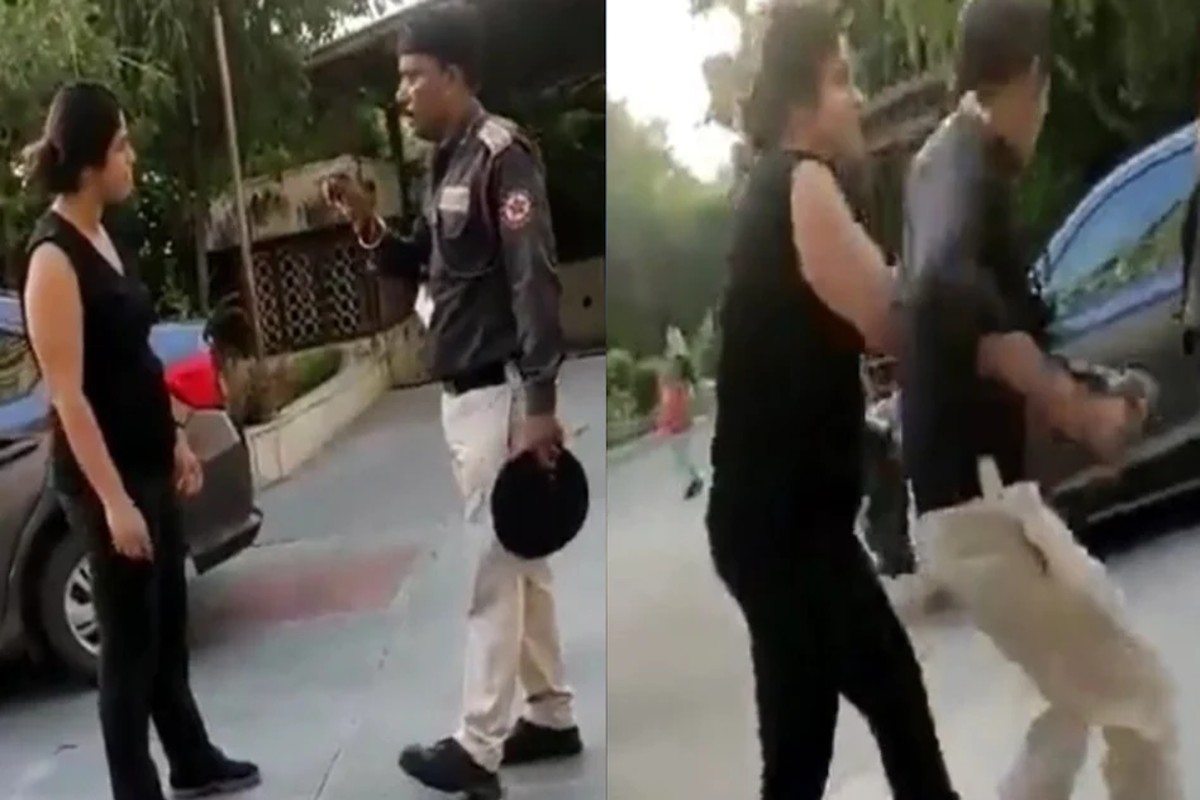 Video: श्रीकांत त्यागी के बाद ‘गालीबाज’ महिला का वीडियो आया सामने, गार्ड से की बदसलूकी तो पुलिस ने लिया एक्शन