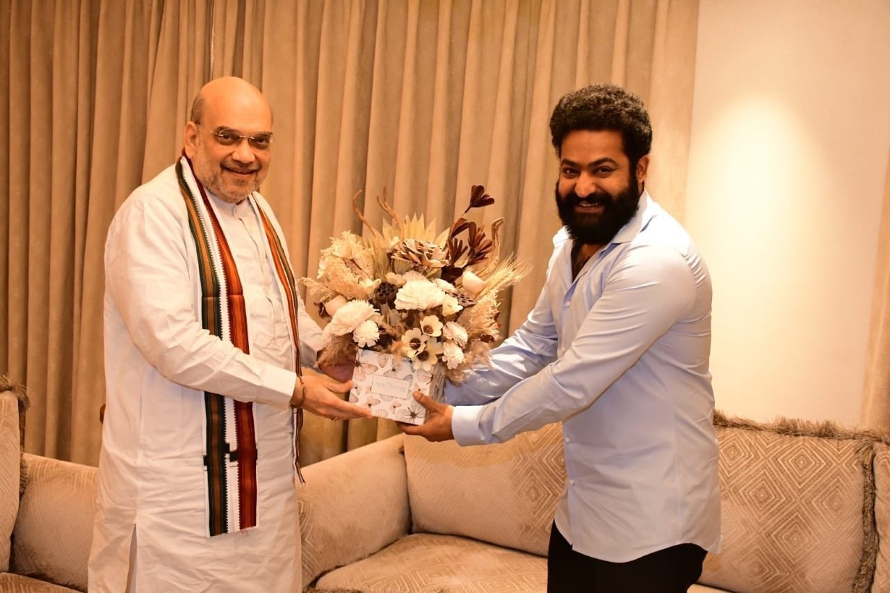 amit shah and ntr