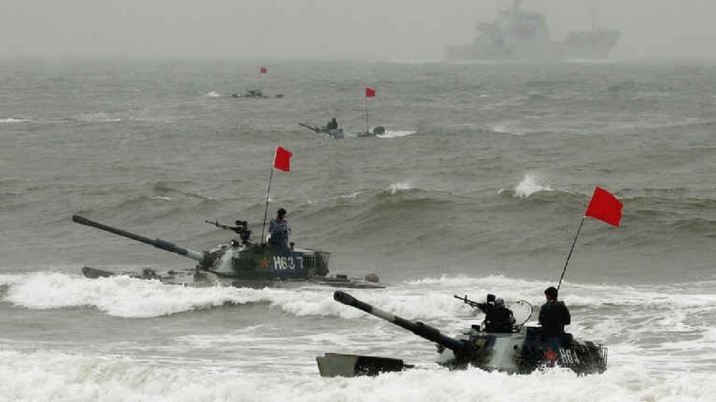 china military drill