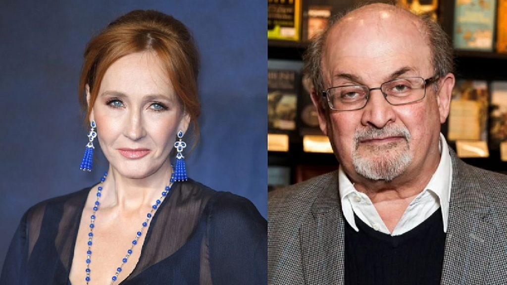 jk rowling and salman rushdie