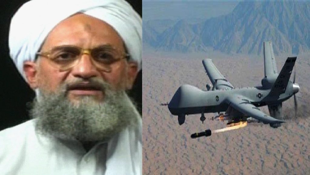 zawahiri and us drone