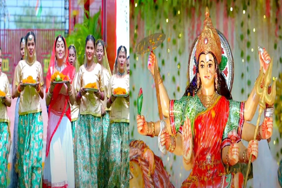 Bhojpuri: अंजलि और माही श्रीवास्तव का ये देवी गीत मचा रहा है गदर, वीडियो वायरल