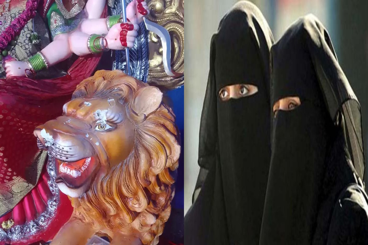 Hyderabad: बुर्का पहनी महिलाओं का उत्पात, पंडाल में घुसकर मां दुर्गा की मूर्तियों को तोड़ा, अब पुलिस ने सिखाया कड़ा सबक
