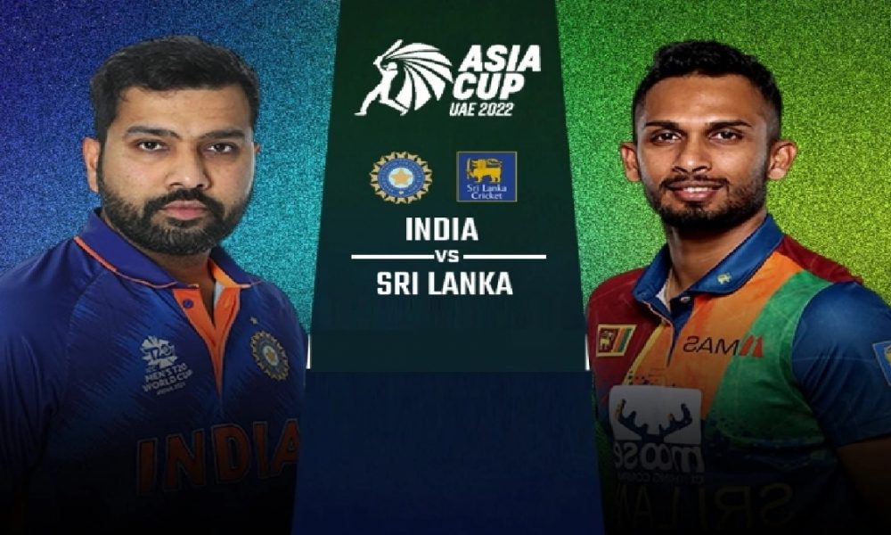 asia cup 2022 india sri lanka match