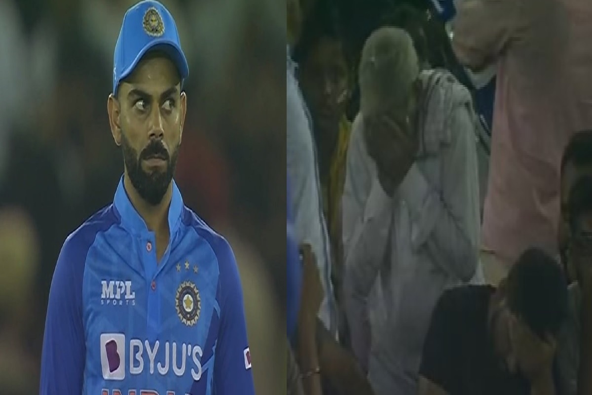 IND vs AUS: टीम इंडिया को हारता देख बुजुर्ग फैन का रो-रो कर हुआ बुरा हाल, तस्वीर हो रही वायरल