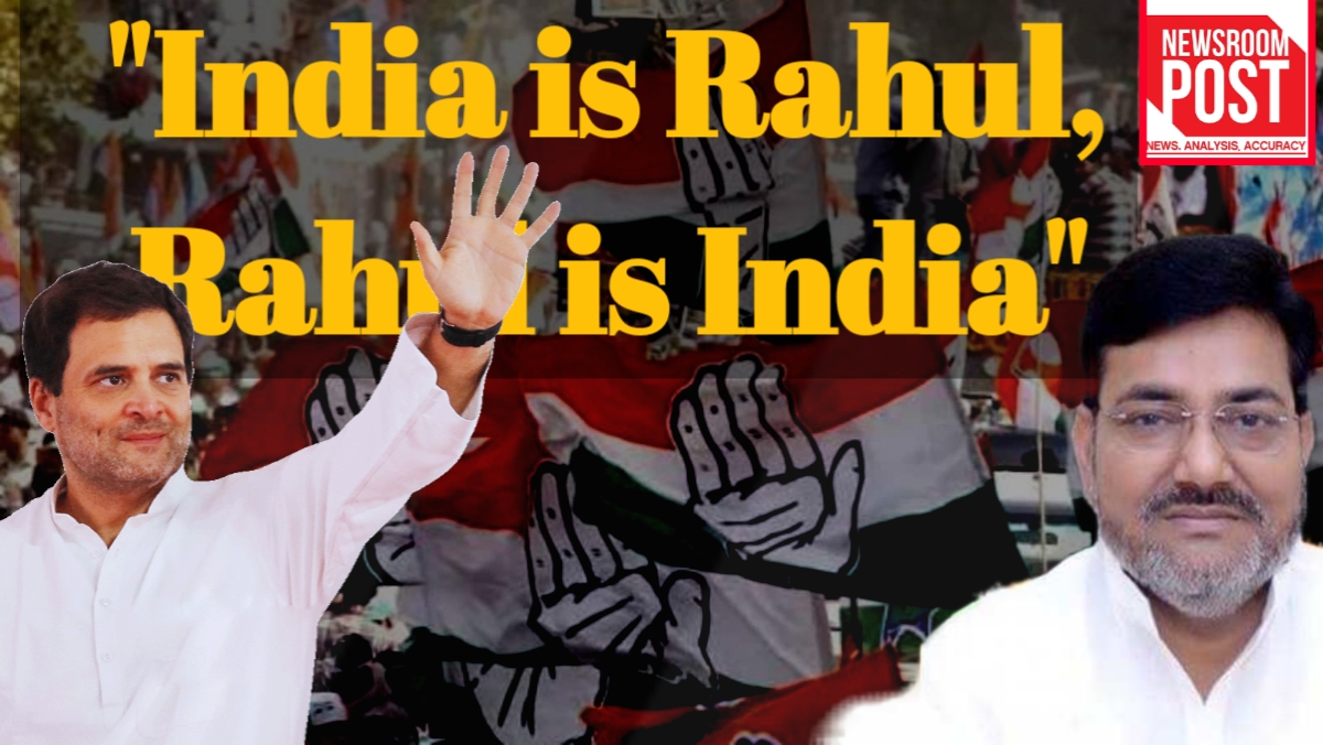 Rahul Gandhi : यूपी कांग्रेस अध्यक्ष ने राहुल को बताया ‘भारत’, देवकांत बरुआ ने पहले दिया था ‘इंदिरा इज़ इंडिया’ का नारा