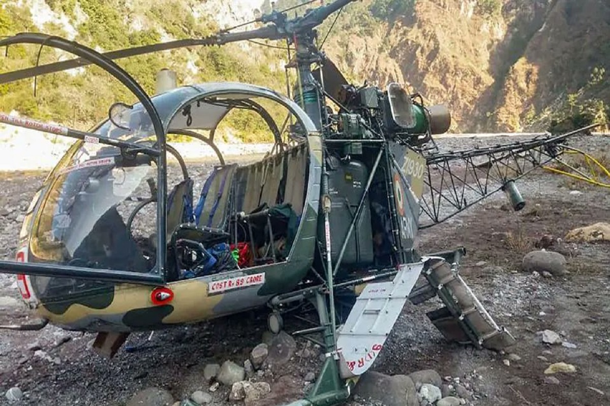 Cheetah Helicopter Crashed: अरुणाचल के तवांग इलाके में सेना का चीता हेलीकॉप्टर क्रैश, एक पायलट की मौत