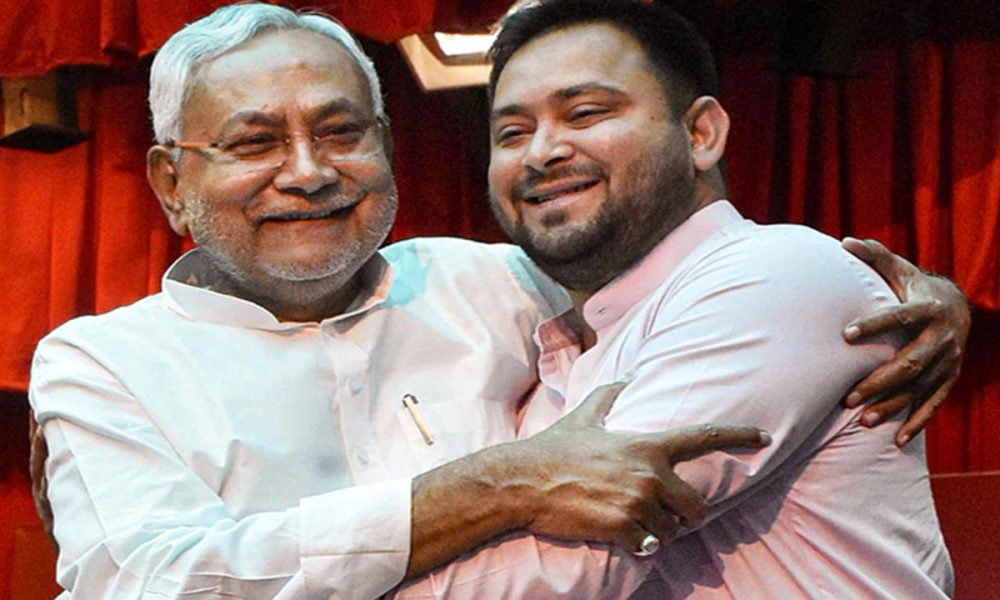 Nitish Kumar and rjd leader tejashwi yadav