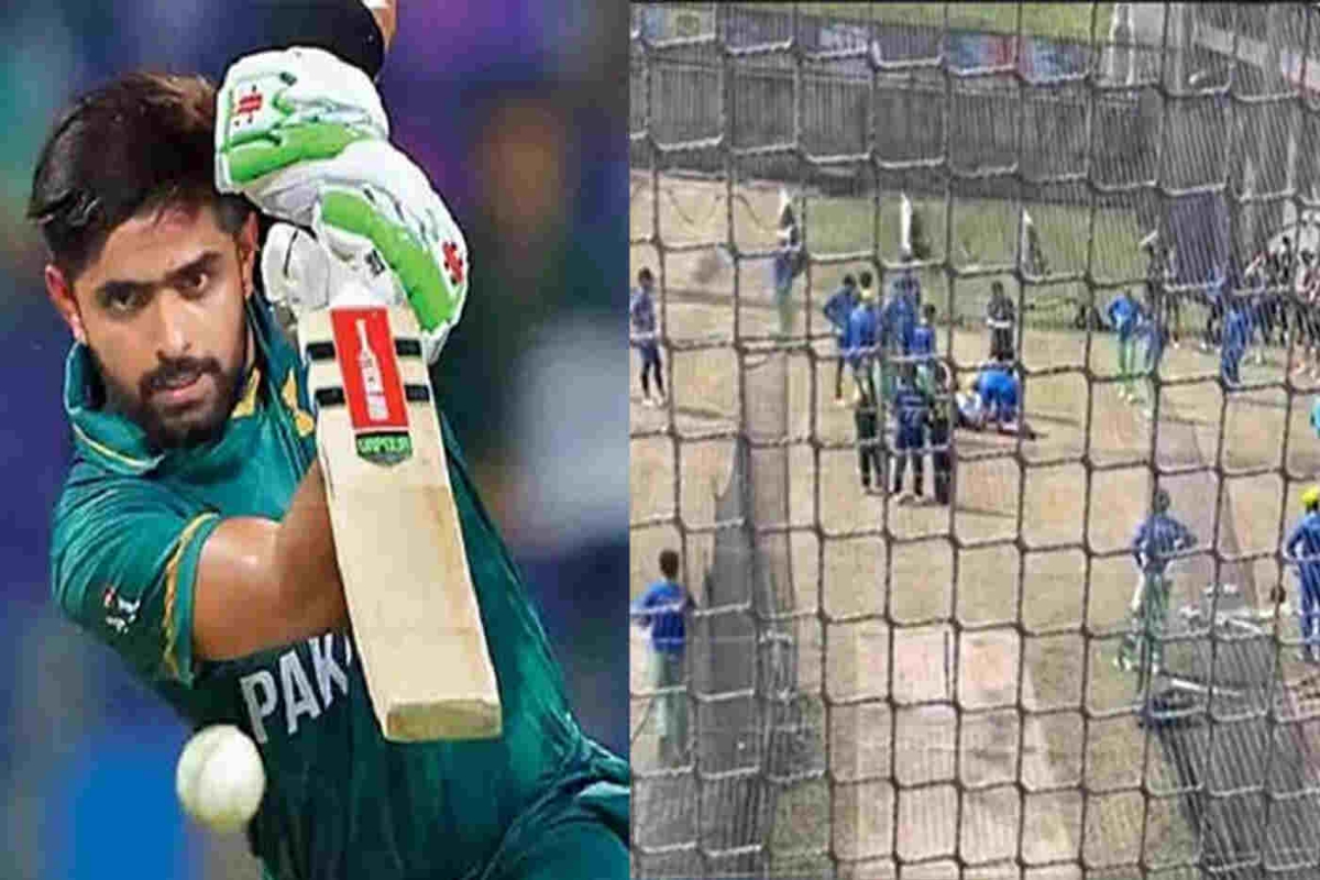 T20 World Cup 2022 : भारत-पाकिस्तान मैच से पहले पाकिस्तान को लगा बड़ा झटका, प्रैक्टिस सेशन के दौरान इस बल्लेबाज के सिर में लगी गंभीर चोट