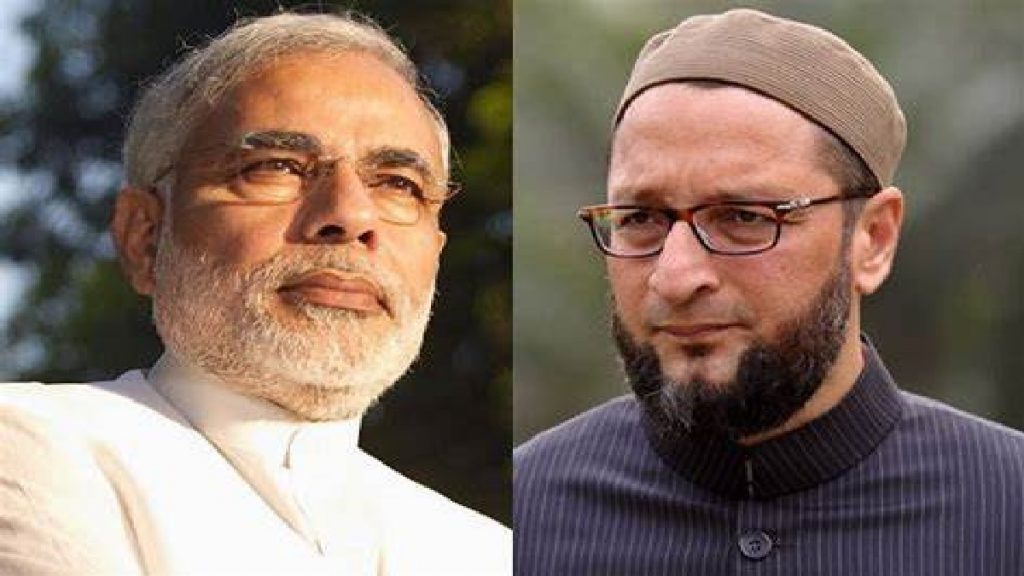 modi and owaisi