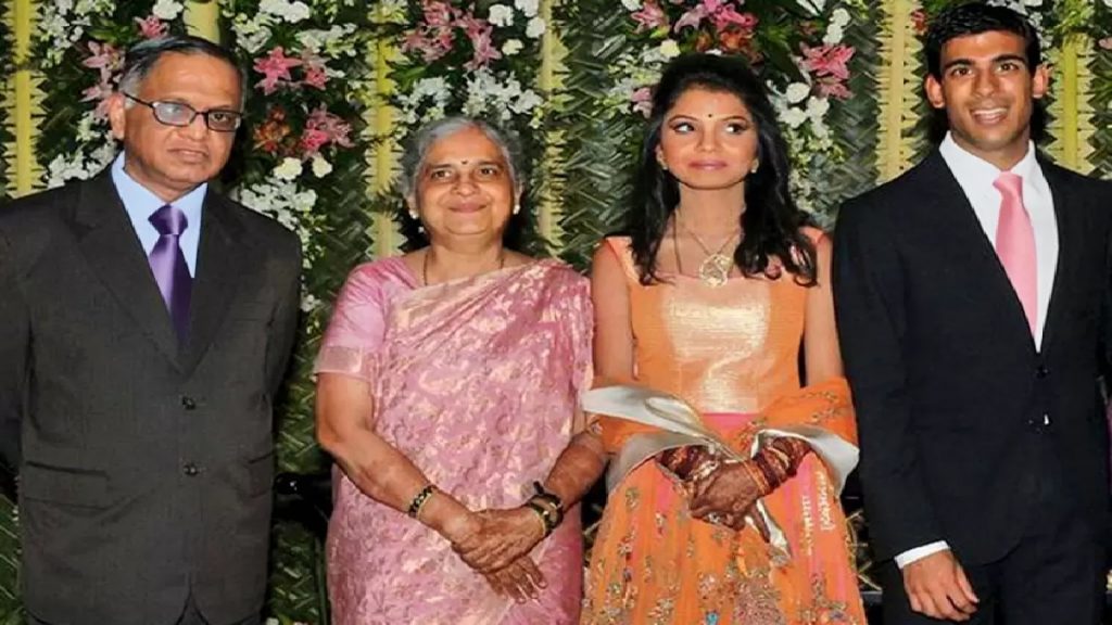 nr narayanamurthy and rishi sunak