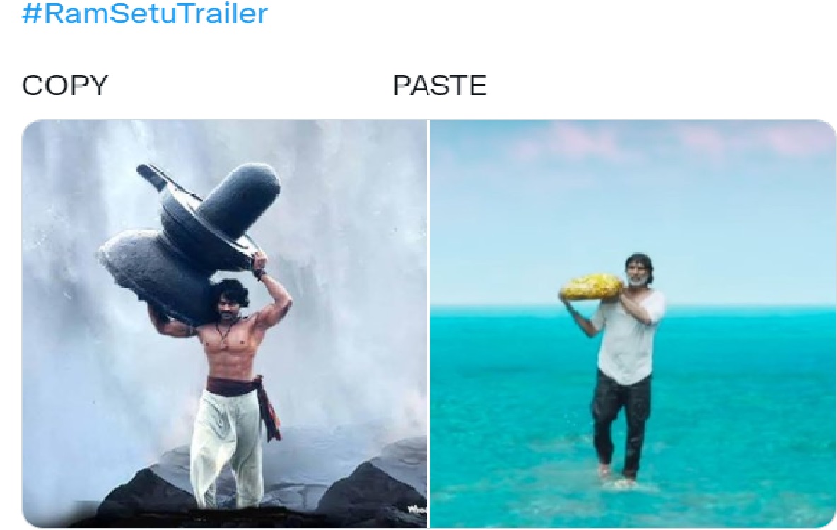 Ram Setu Trailer Trolled: ‘इसे बम से उड़ा दो..’, रामसेतु के VFX की यूजर्स ने उड़ाई धज्जियां, सीन्स को बताया कॉपी-पेस्ट