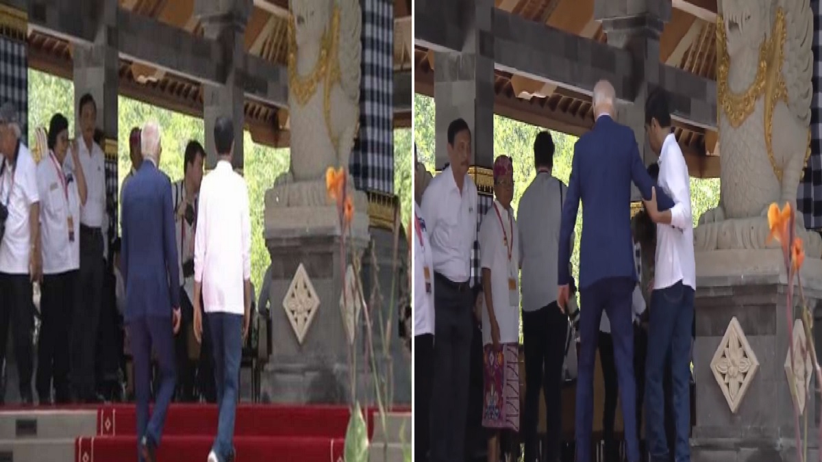 Video: जब मंदिर की सीढ़ियों पर अमेरिकी राष्ट्रपति बाइडेन के लड़खड़ाए पैर, वीडियो हुआ वायरल