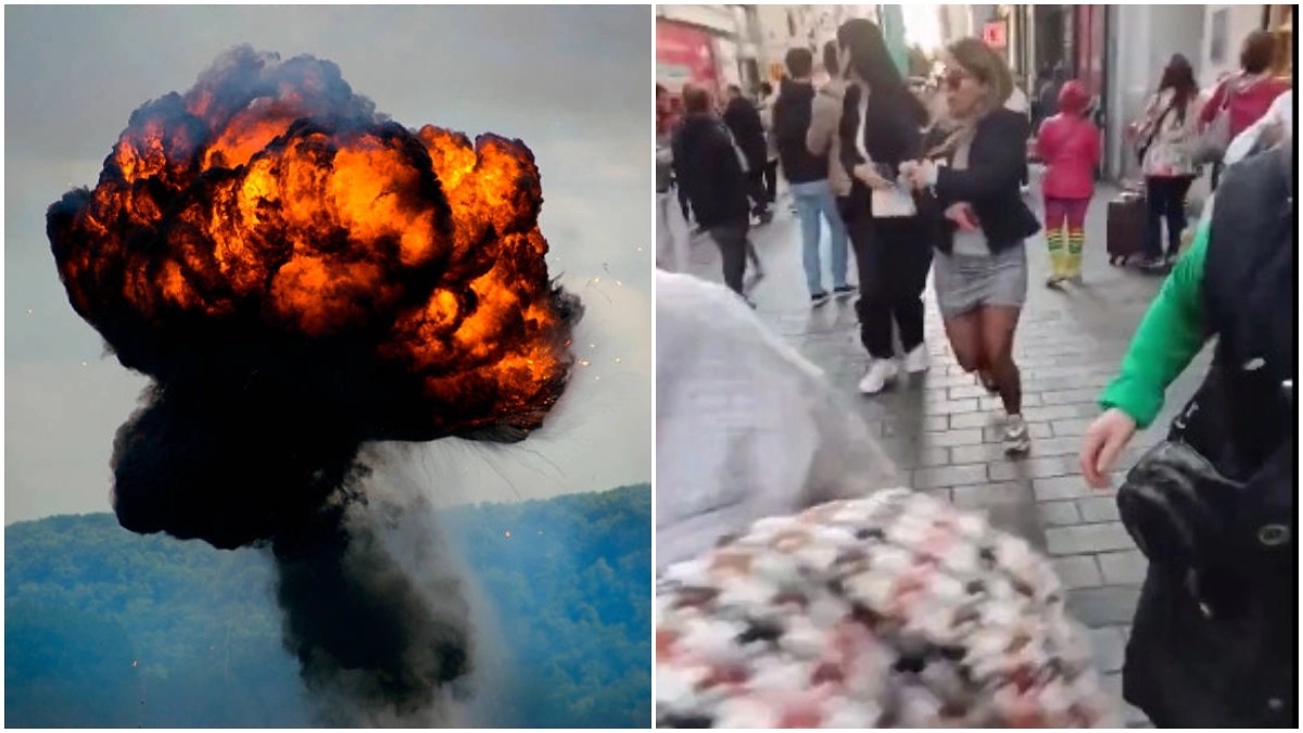 Video: तुर्की से बुरी खबर, जोरदार धमाके से दहला इस्तांबुल, सामने आया तबाही का वीडियो, खुद को बचाने की जद्दोजहद में जुटे लोग