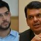 aditya thakrey and devendra fadnavis