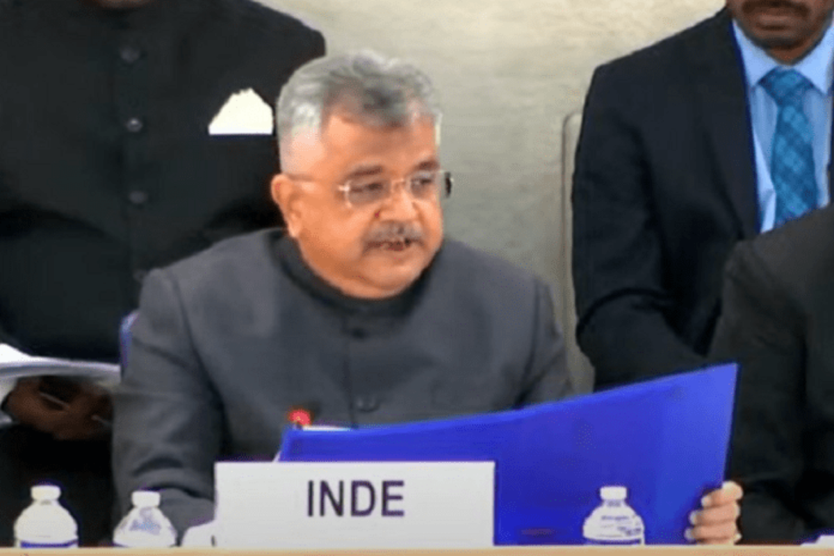 Tushar Mehta In UNHRC : पाकिस्तान को भारत का दो टूक जवाब, ‘जम्मू-कश्मीर और लद्दाख भारत का अभिन्न हिस्सा था और रहेगा’