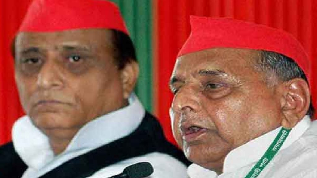 mulayam singh and azam khan