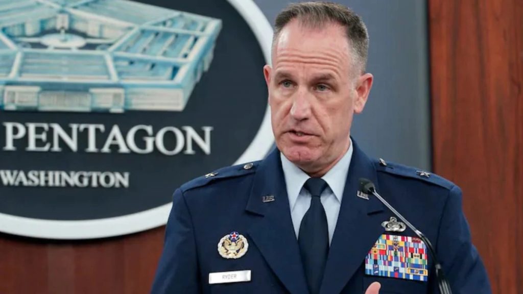pentagon spokesman general patrick ryder