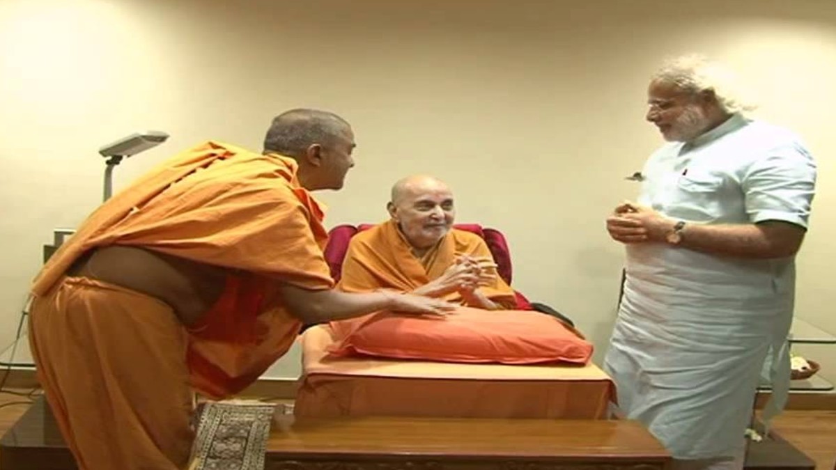 Pramukh Swami Maharaj Birth Centenary: प्रमुख स्वामी महाराज को PM मोदी ने दी श्रद्धांजलि, साथ बिताये ‘पुराने पलों’ को किया याद