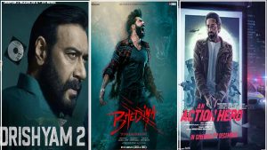 Box Office Collection: अजय देवगन की दृश्यम 2, वरुण धवन की भेड़िया और आयुष्मान खुराना की An Action Hero का कलेक्शन कैसा है