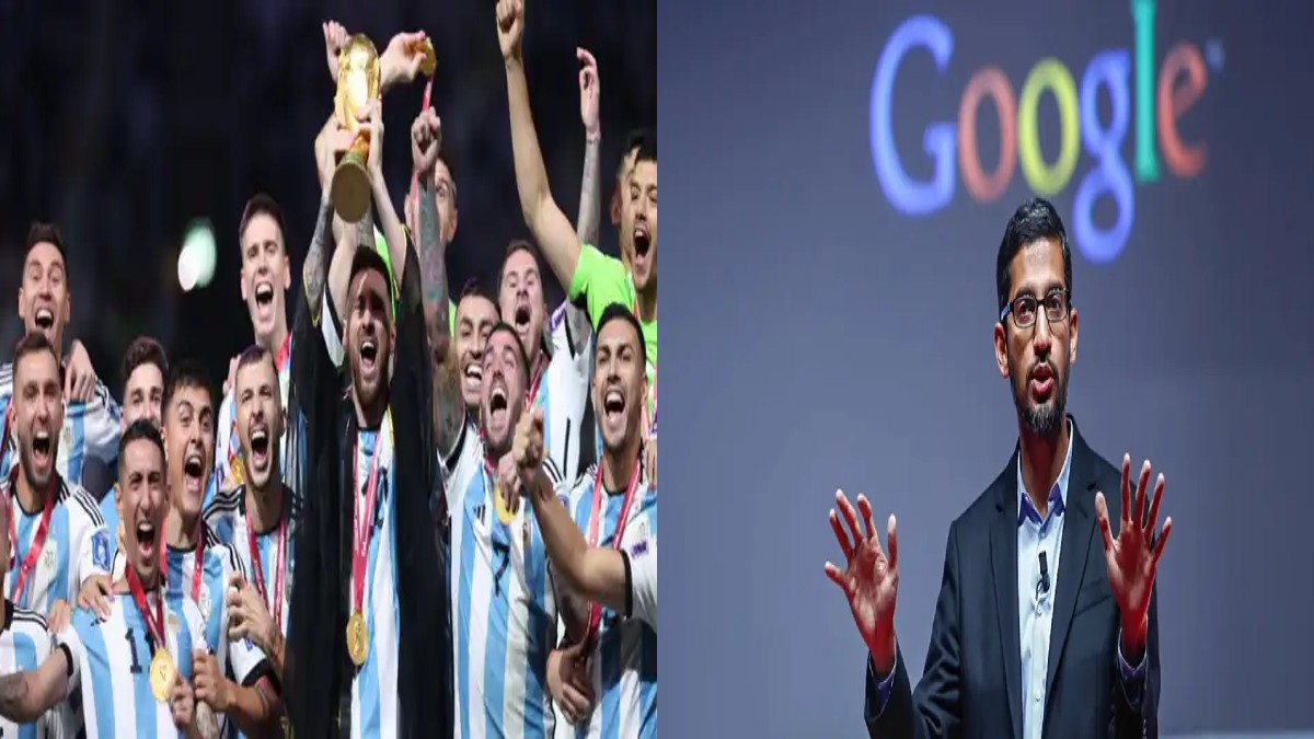 Sundar Pichai: ‘जब पूरी दुनिया गूगल पर टूट पड़ी थी, तोड़ा 25 साल का रिकॉर्ड’, अर्जेंटीना की जीत पर सुंदर पिचाई का ट्वीट, जानिए क्या लिखा…!